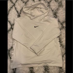 Nike White Hoodie